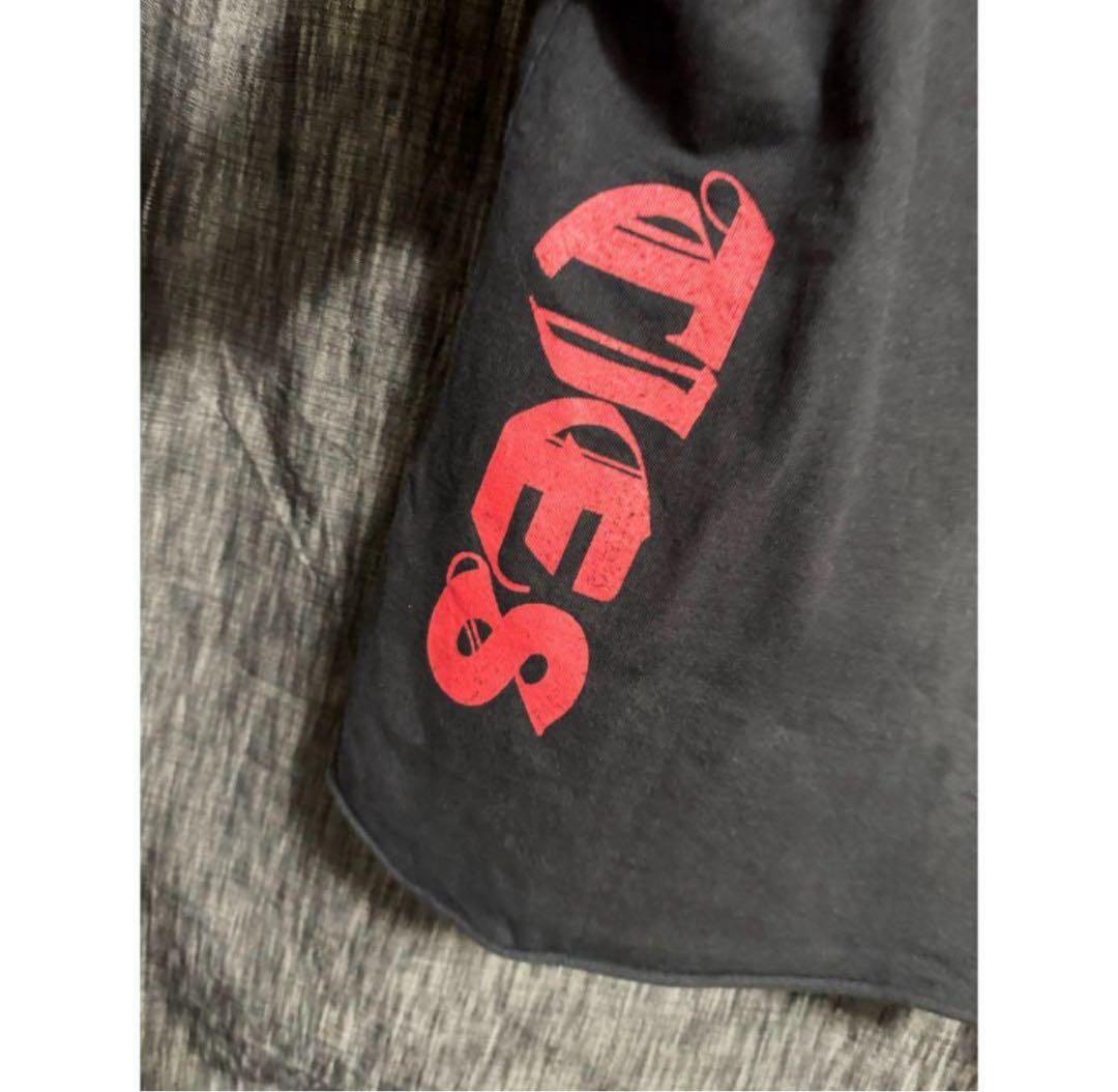 定価30800円 CVTVLIST ダメージ加工プルオーバー カットソー　黒