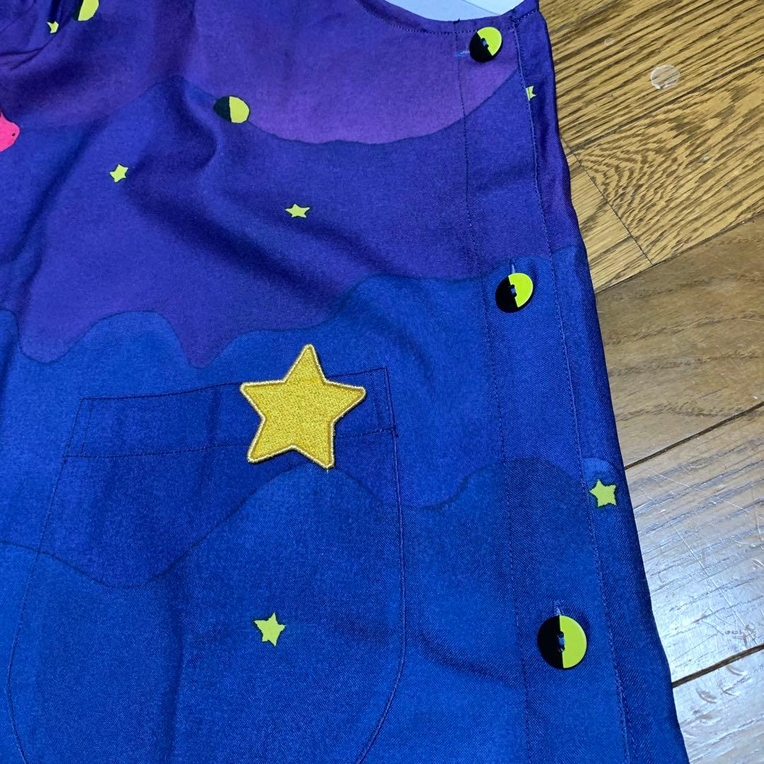 保育士エプロン　かぶさんとんだ