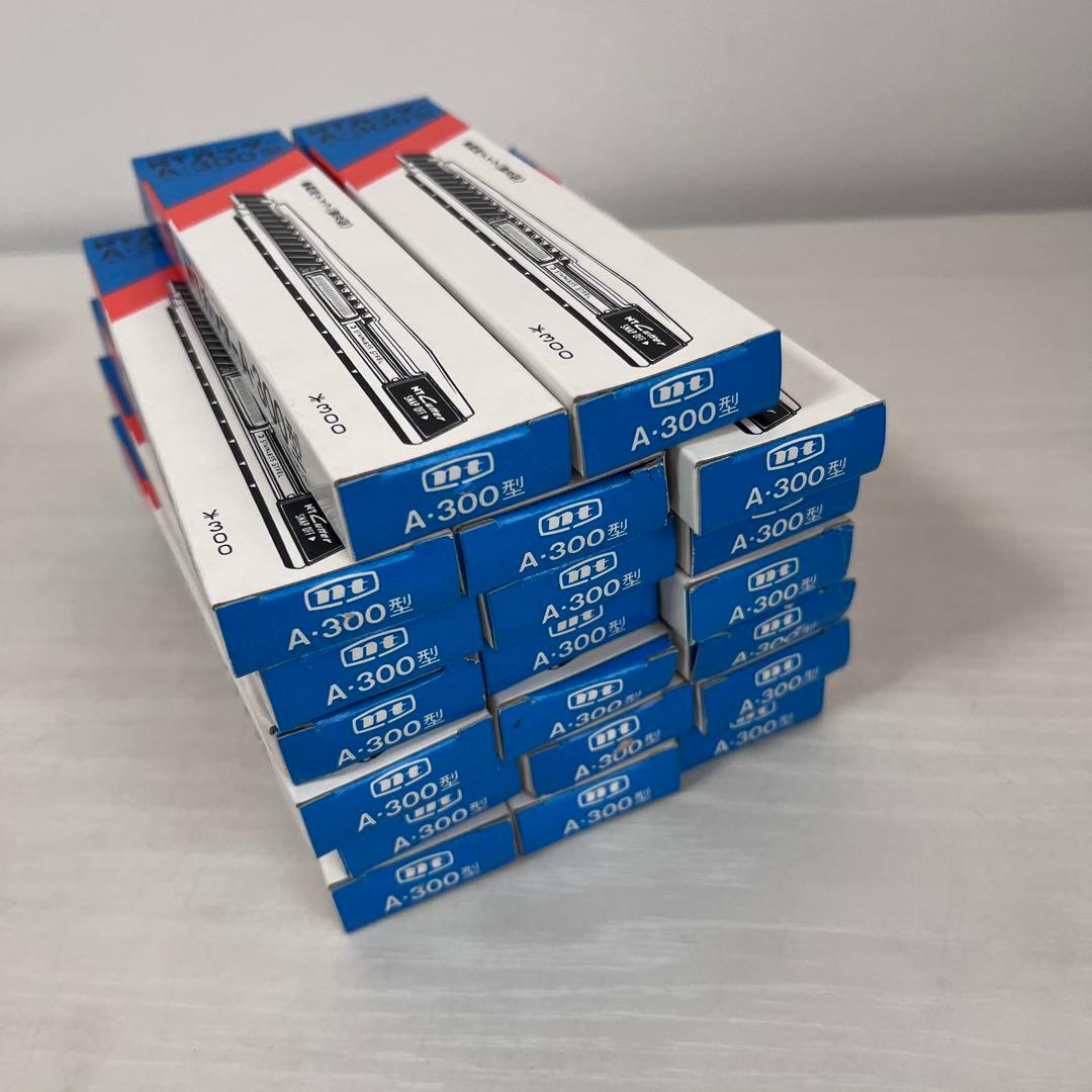 南 希少 NTカッター A300型 20本セット 昭和レトロ 黒刃