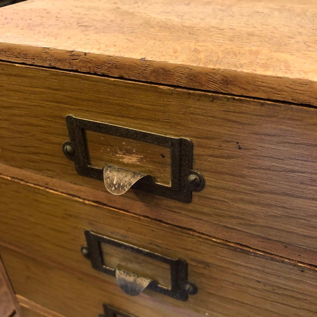 ビンテージ  小引き出し 4段 古家具　古道具