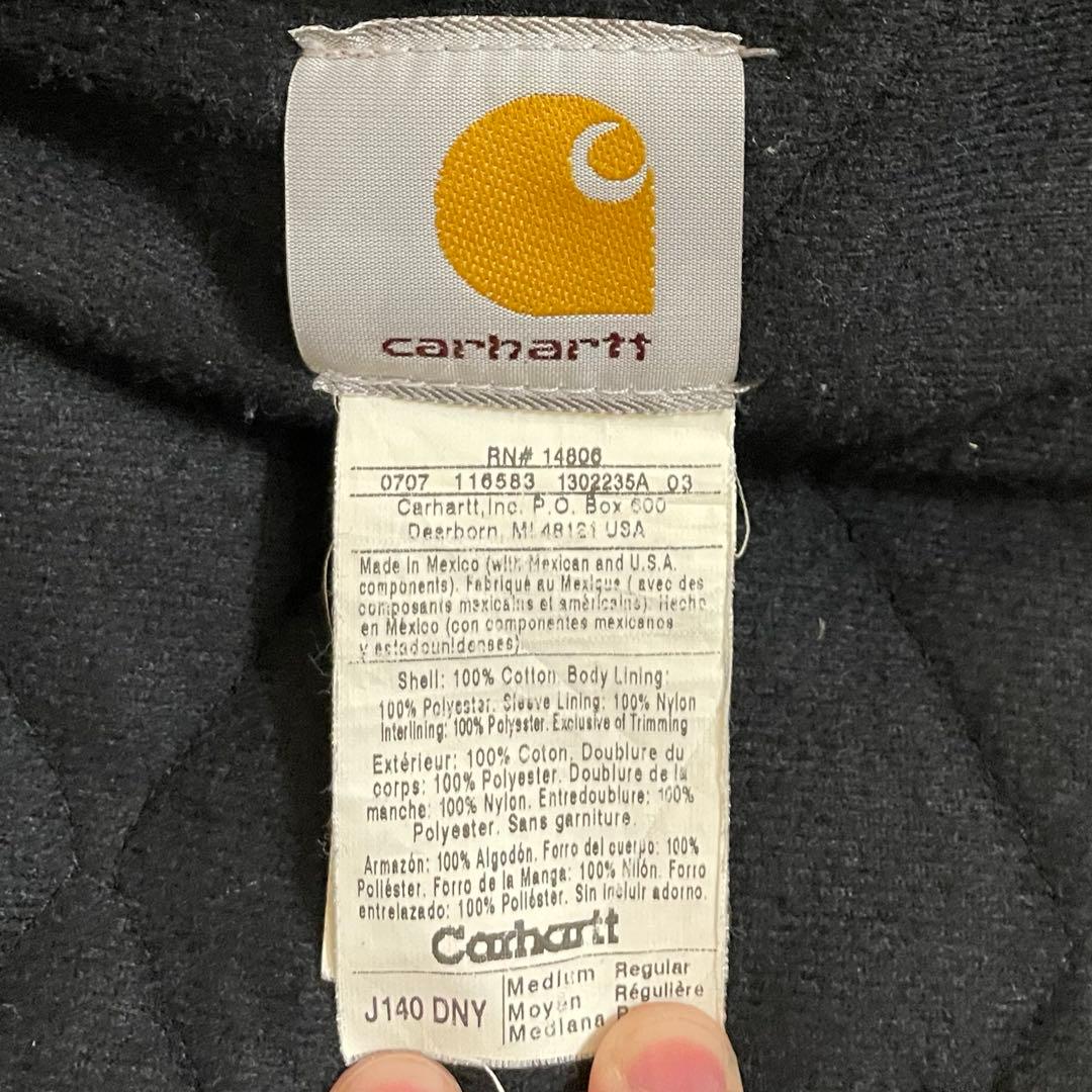 USA製　Carhartt アクティブジャケット ネイビー L