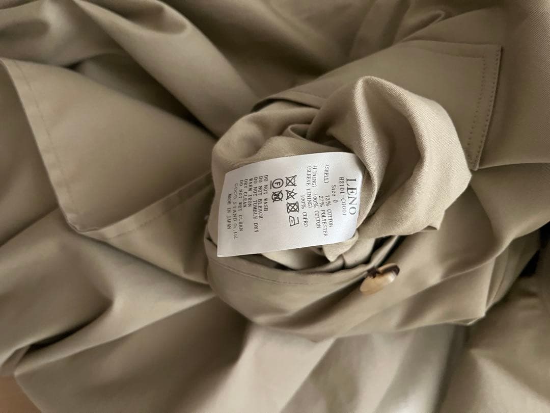 (送料無料)leno 2021ss BAL COLLAR COAT