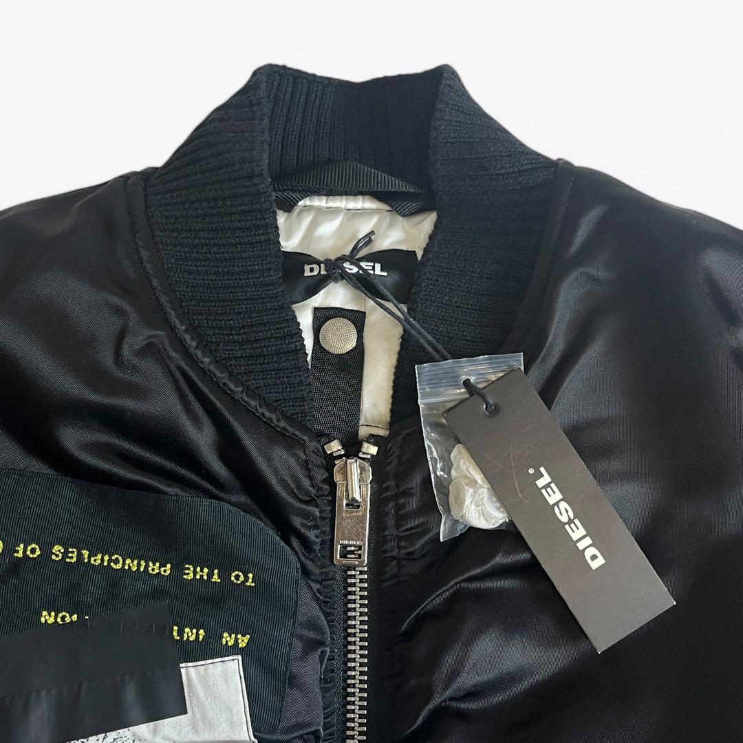 【未使用品】DIESEL ma-1 G-Krista-C Jacket 黒