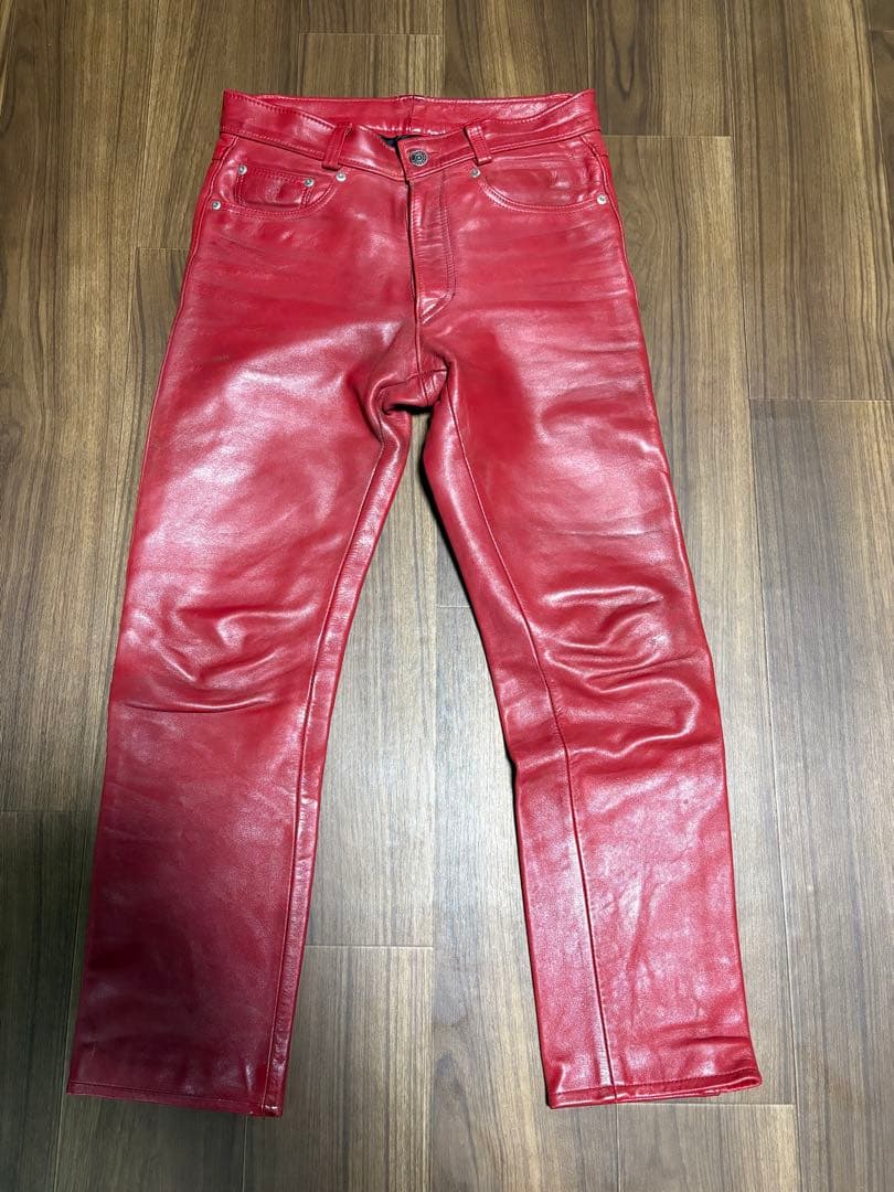 Schott バンソン　エアロレザー　ラングリッツレザー　ハーレーダビッドソン