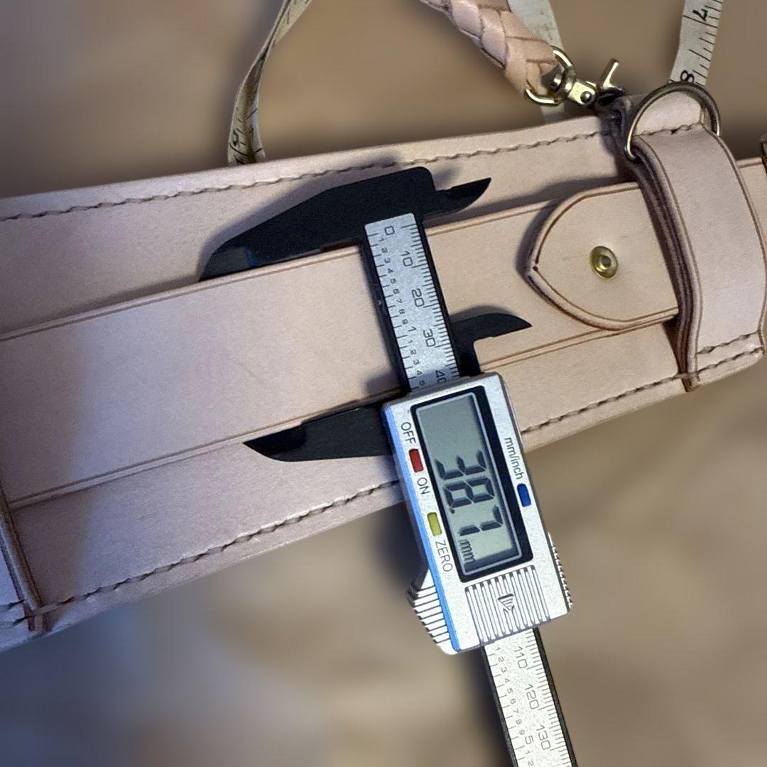 フィッシングベルト　レザークラフト