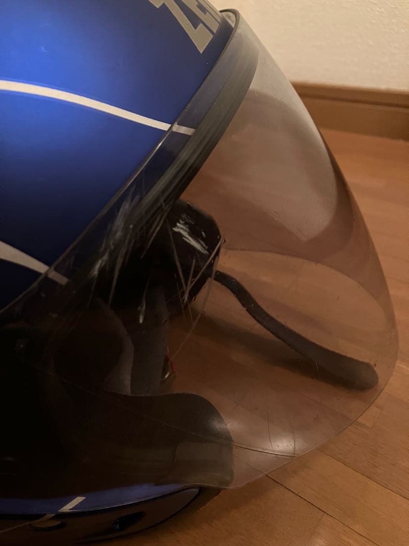 ZENITH ジェットヘルメット MEGA 青