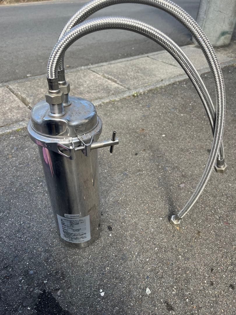 ステンレススチール 浄水器 2接続口