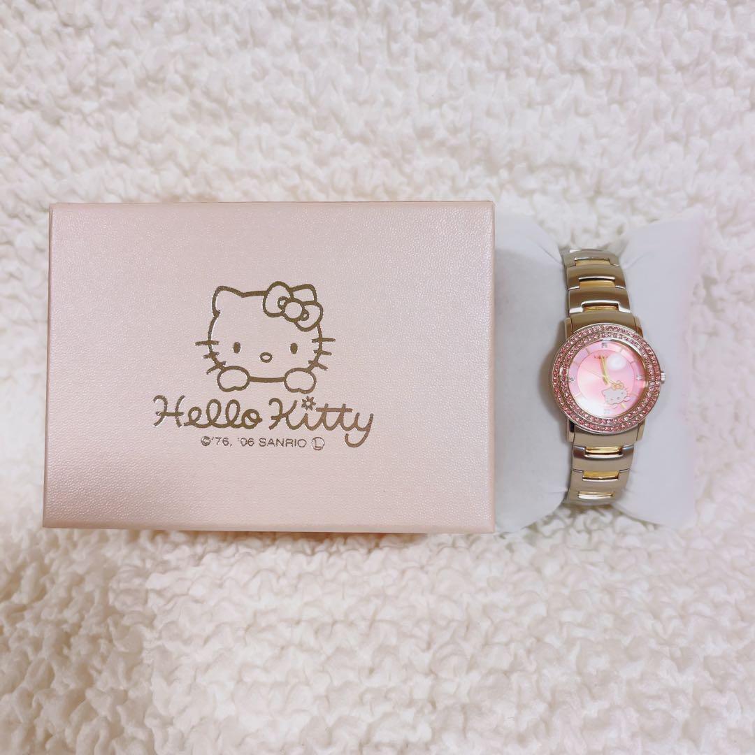Iku様　ハローキティ　キティちゃん　サンリオ　腕時計　ネックレス　スワロフスキ