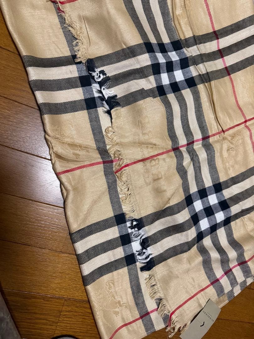 BURBERRY チェック柄 ストール　大判