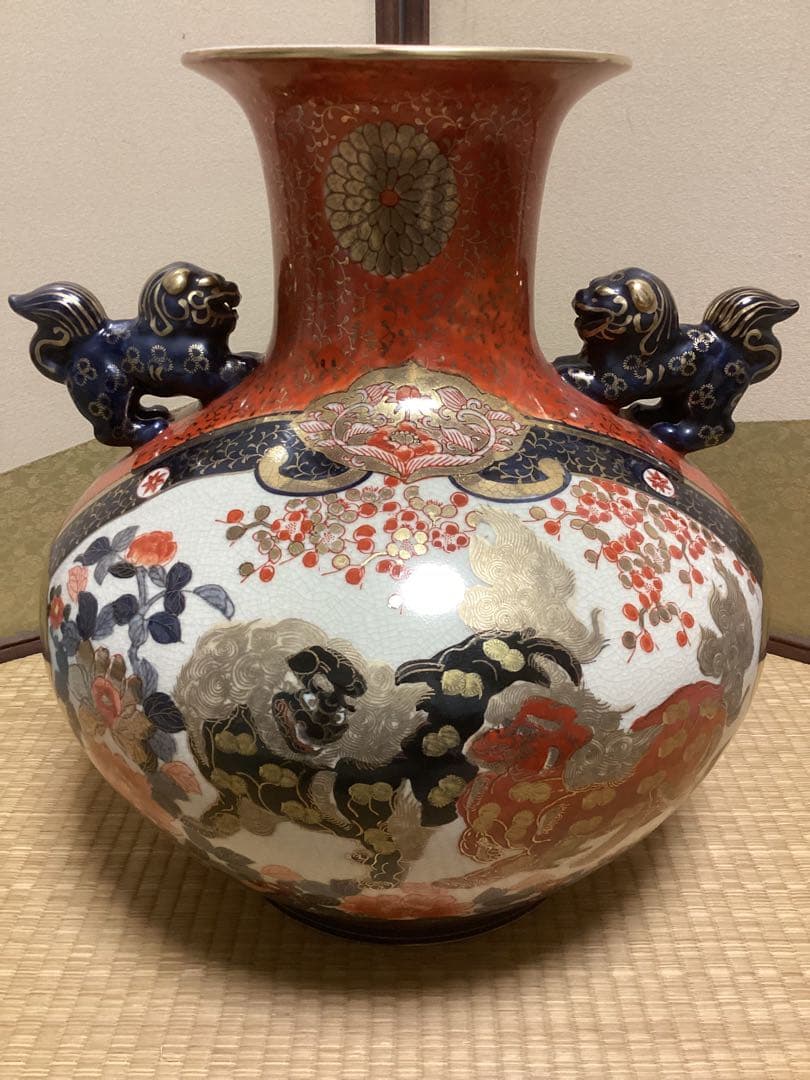 有田焼　伊万里　大壺　インテリア