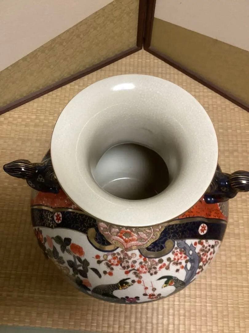 有田焼　伊万里　大壺　インテリア