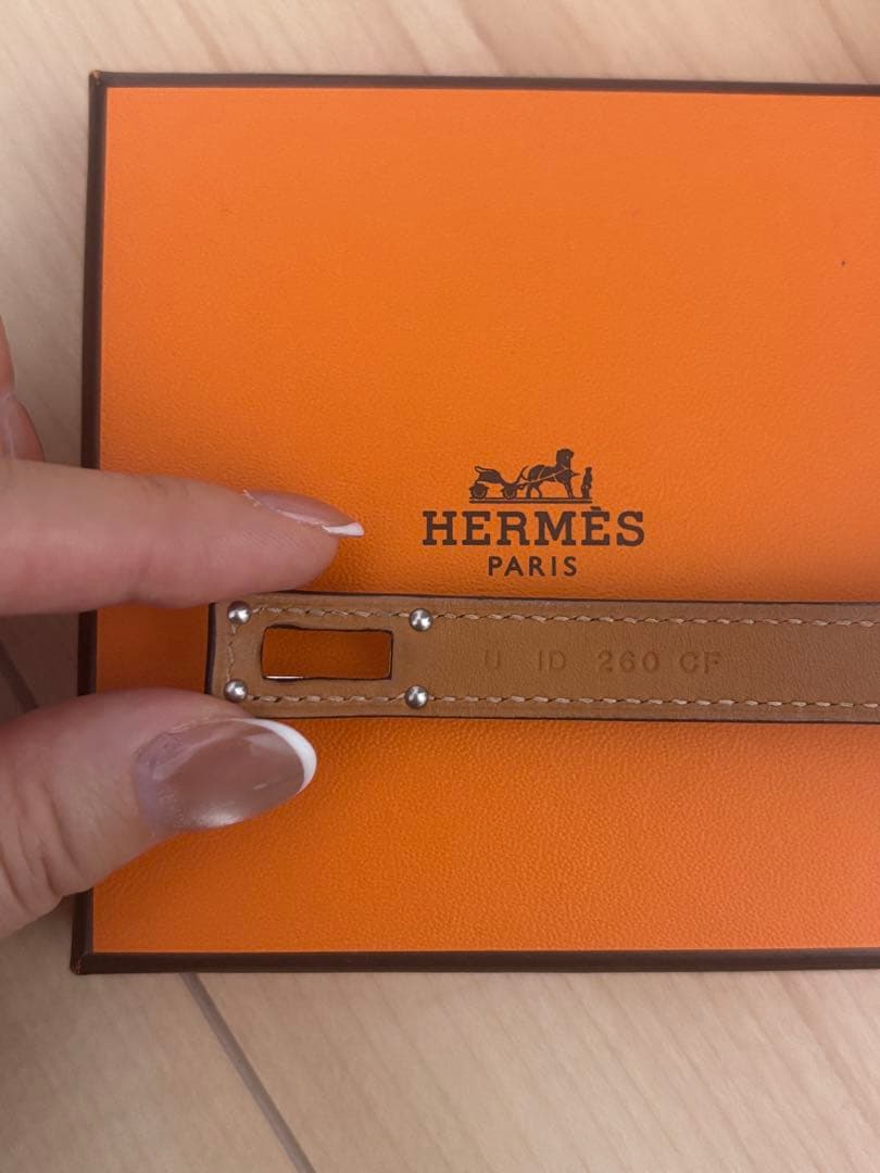 HERMES エルメス　ケリー　ドゥブルトゥールブレスレットブラック　T3