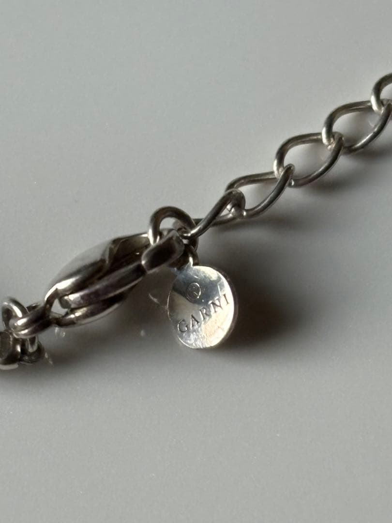 GARNI ブラックビーズ ブレスレットPebble Bracelet long