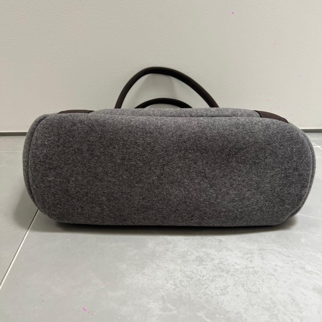 HERMÈS グレー トートバッグ