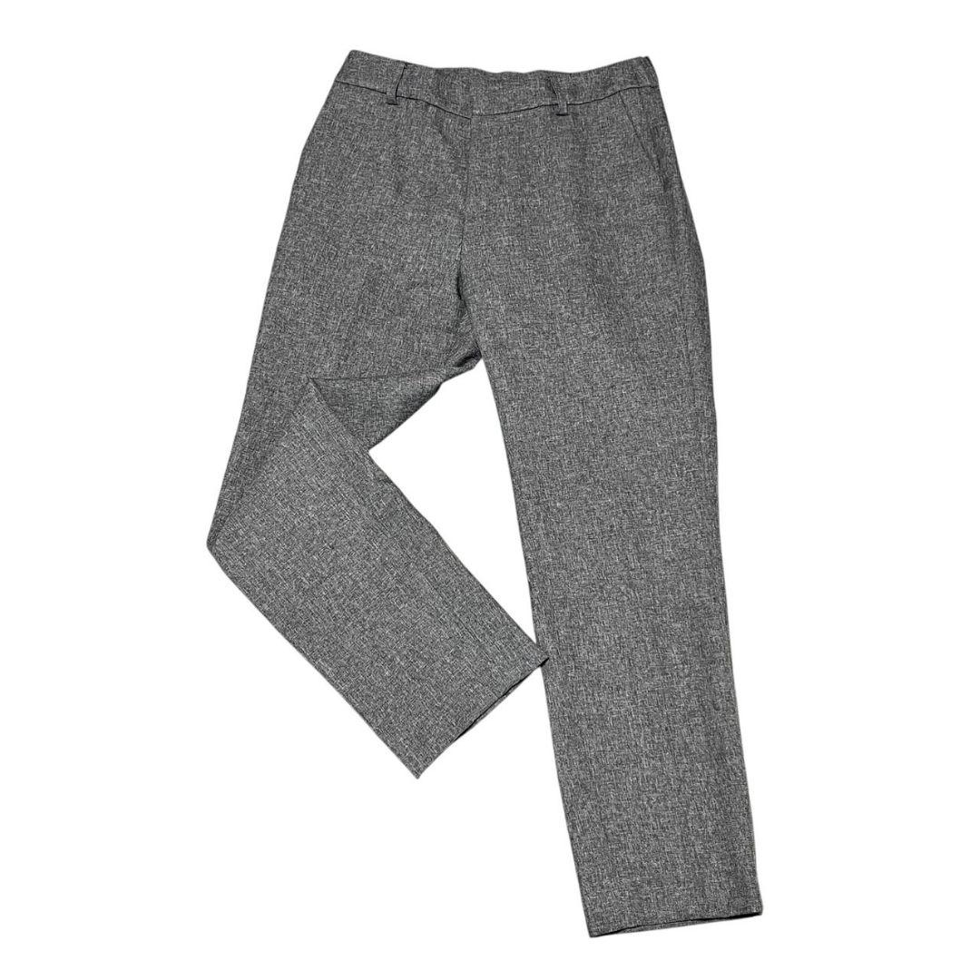 【美品】【洗える】【L】a.v.v ノーカラースーツセットアップ レディース