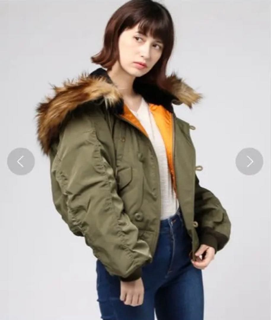 MOUSSY N2B ミリタリージャケット