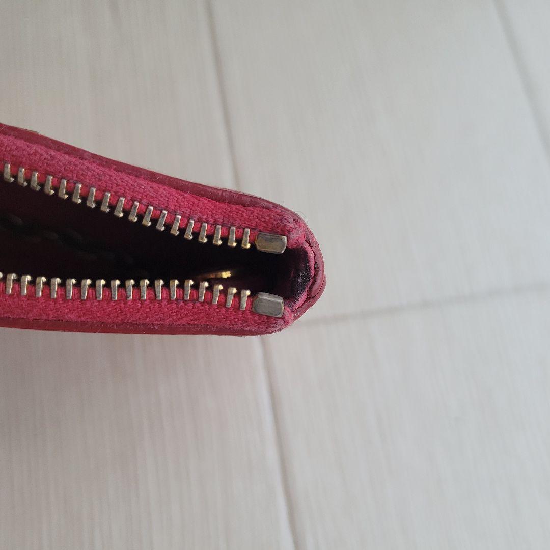 PRADA PEONIA サフィアーノ ピンク 財布 カード大容量 キーケース