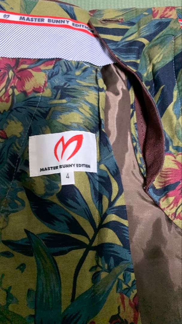 パーリーゲイツ MASTER BUNN 高級マスターバニー パンツ サイズ4