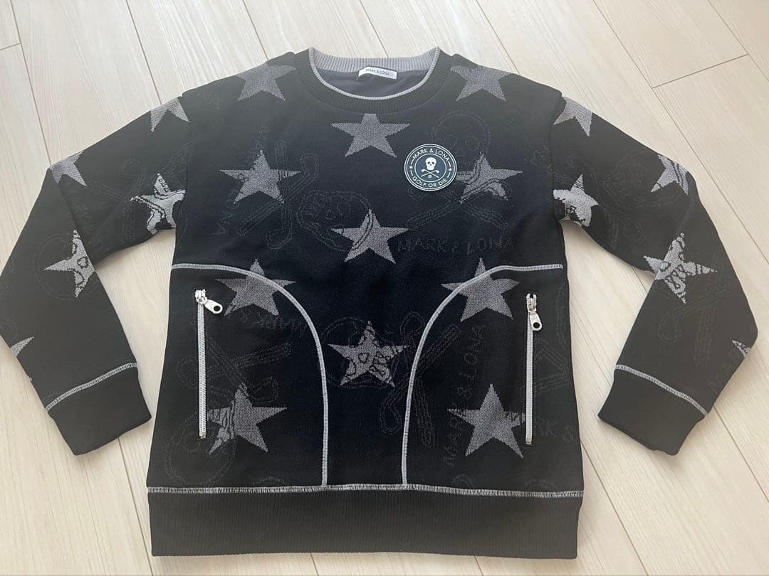 MARK＆LONA　星柄セーター サイズS