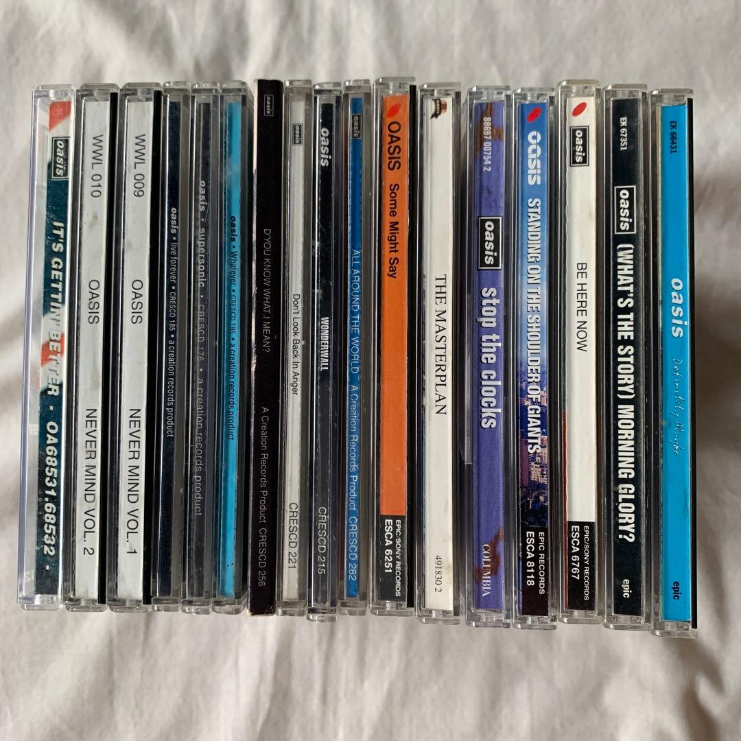 Oasis アルバム6枚＋シングル8枚＋ブート3枚のCD17枚セット