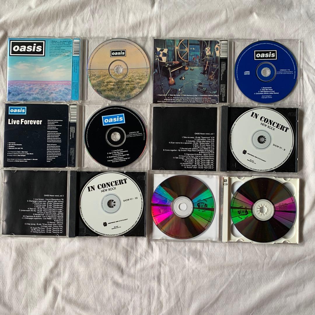 Oasis アルバム6枚＋シングル8枚＋ブート3枚のCD17枚セット