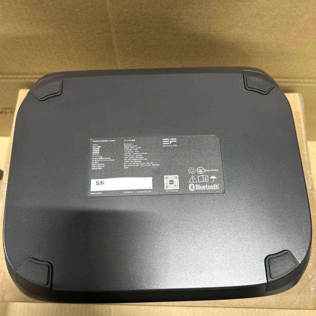 公式認定整備済品　EcoFlow  3 230Wh