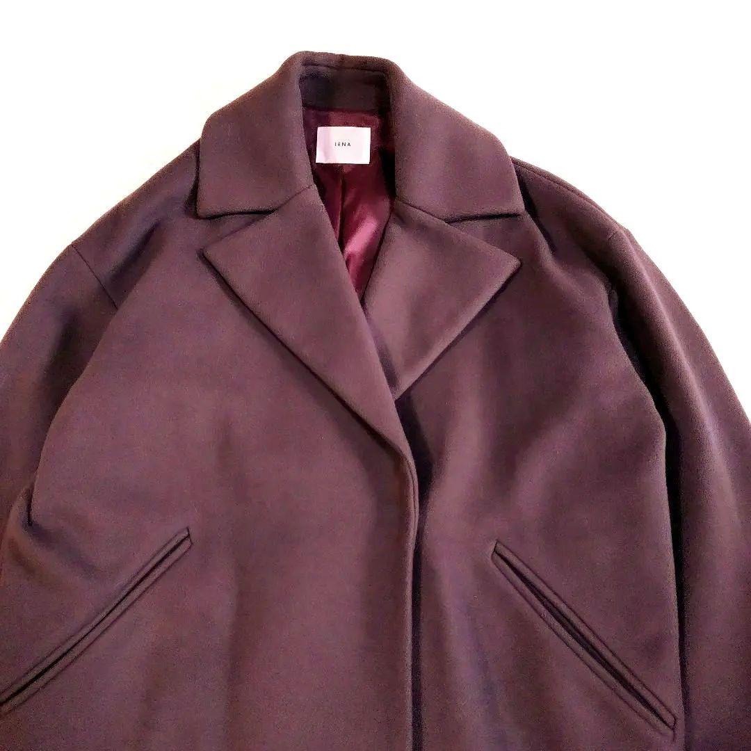 IENA × MANTECO ウール オーバー チェスターコート コクーン 美品