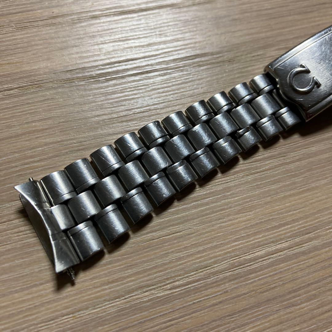 【貴重】OMEGA オメガシーマスター純正ブレス　19mm