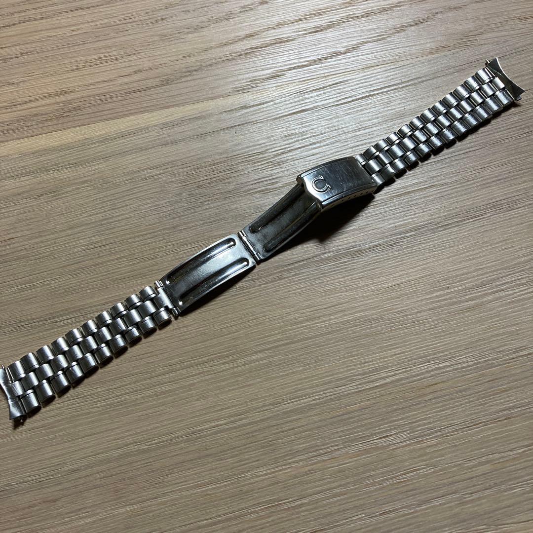 【貴重】OMEGA オメガシーマスター純正ブレス　19mm