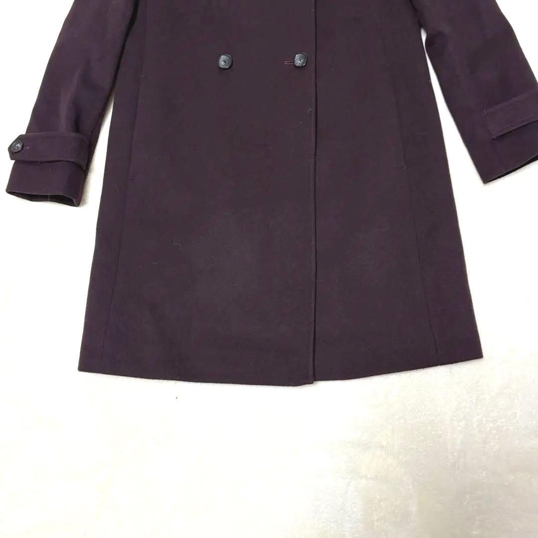 PaulSmith black ウールコート 23年モデル カシミヤ混 40