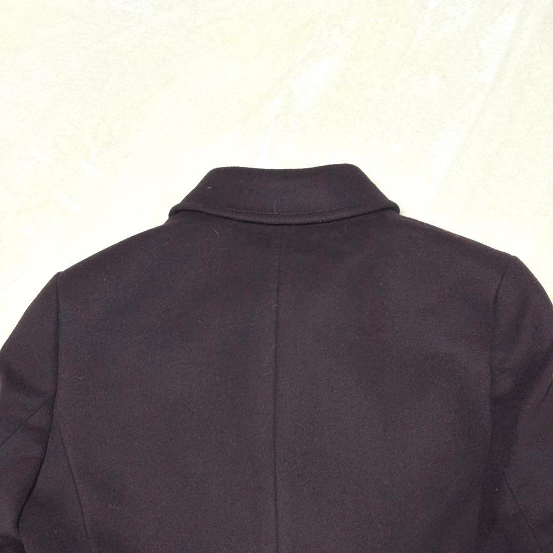 PaulSmith black ウールコート 23年モデル カシミヤ混 40