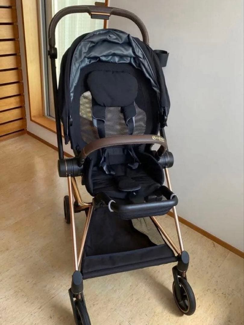 高級感cybex MIOS ベビーカー　ローズゴールド