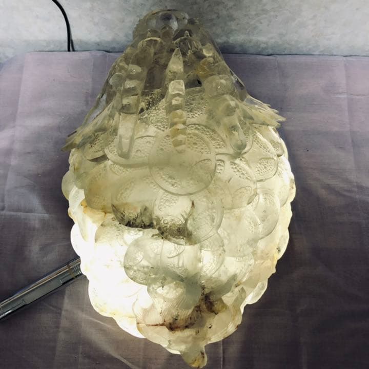 超超特大 クリスタル ガーデン 龍亀