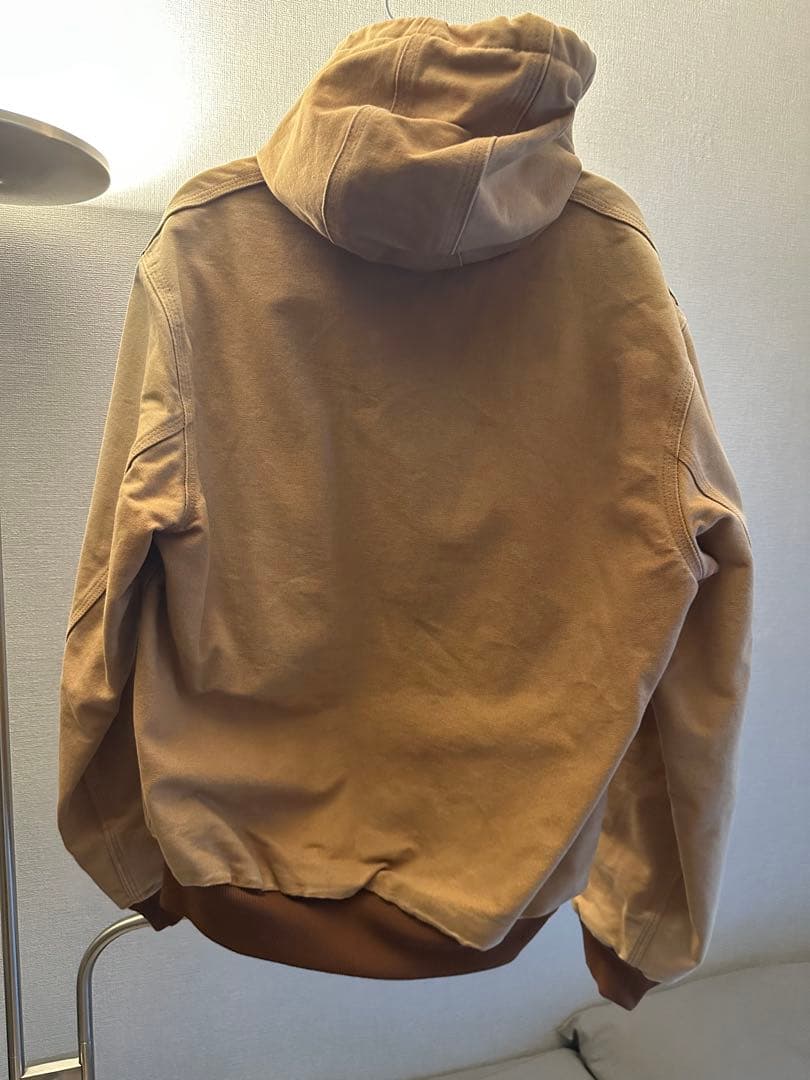 【みいみ】Carhartt ベージュ フード付きジャケット
