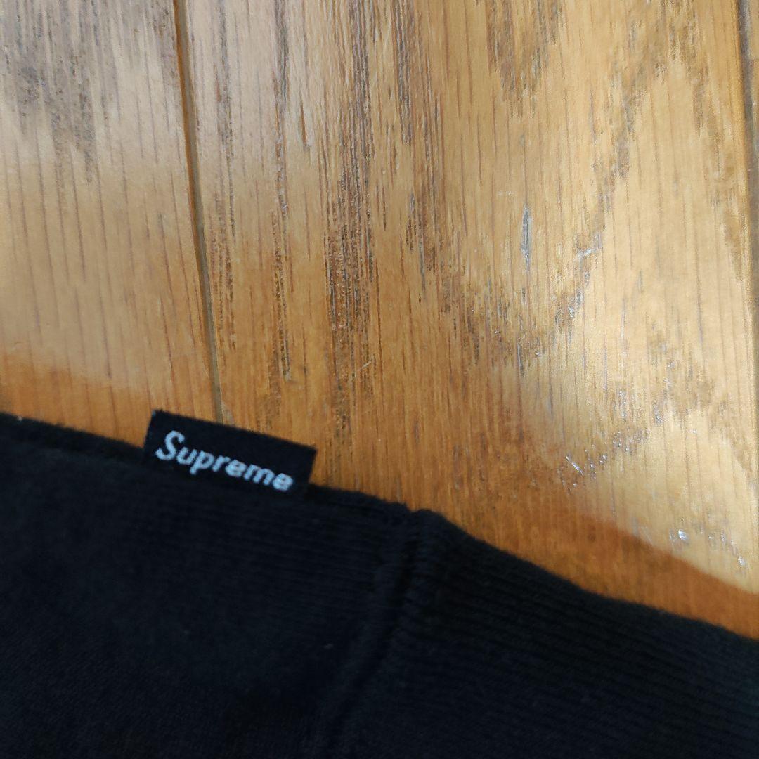 supremeSロゴジップパーカー