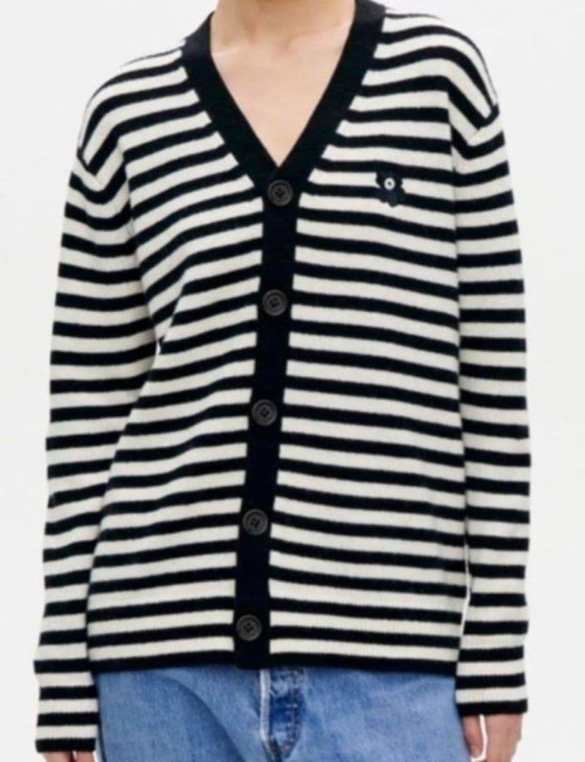 marimekko ウニッコ ボーダー カーディガン　タサライタ