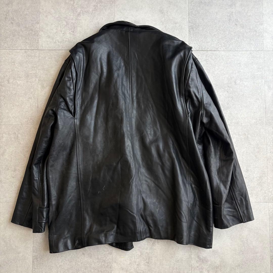 90s Polo by Ralph Lauren レザージャケット ブラック