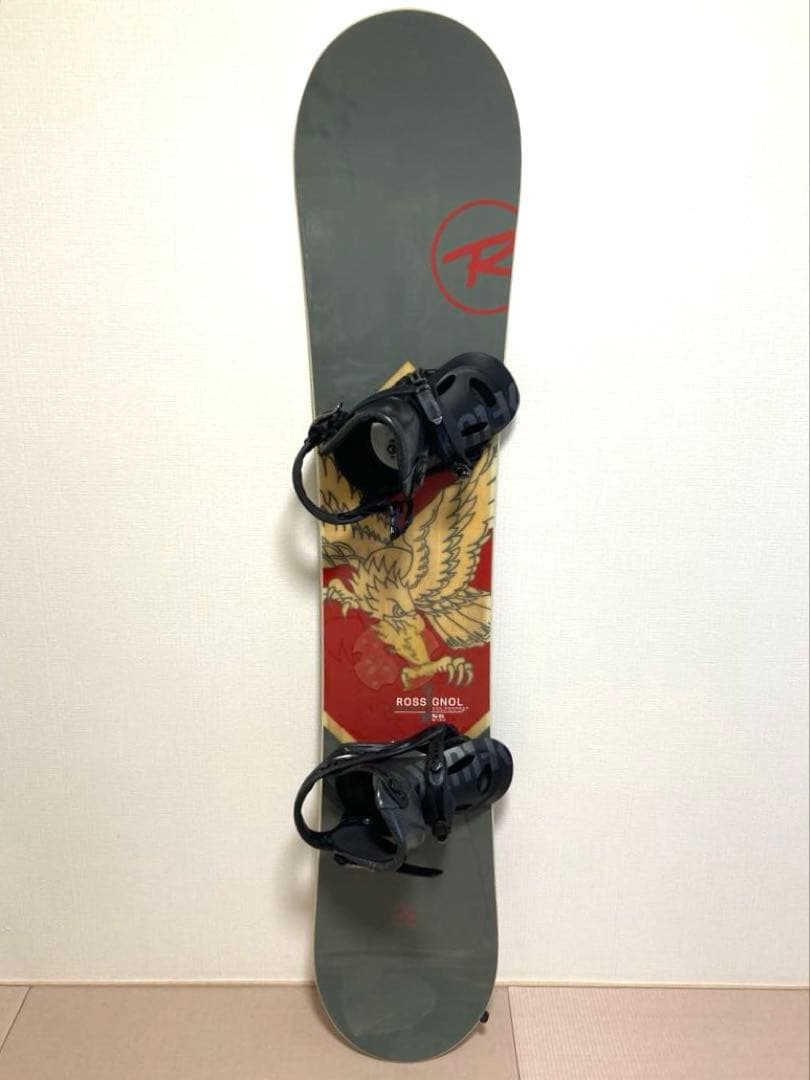 ROSSIGNOL スノーボード、FLUX バインディング、ケース3点セット