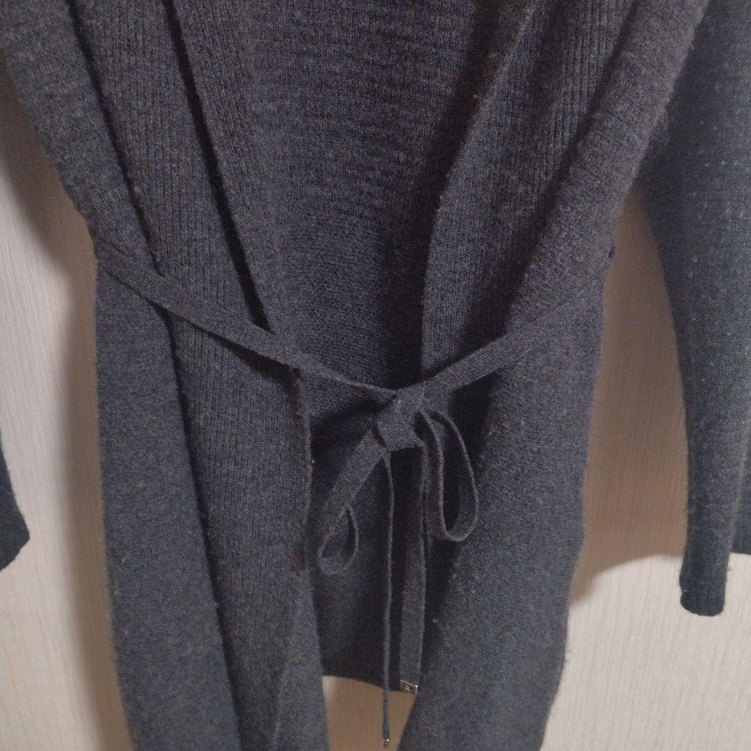 Leonard　レオナールカシミア混 　　　　　ロングカーディガン
