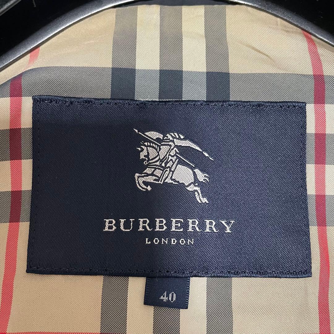 Burberry ロンドン トレンチコート ナイロン ノバチェック ポケッタブル