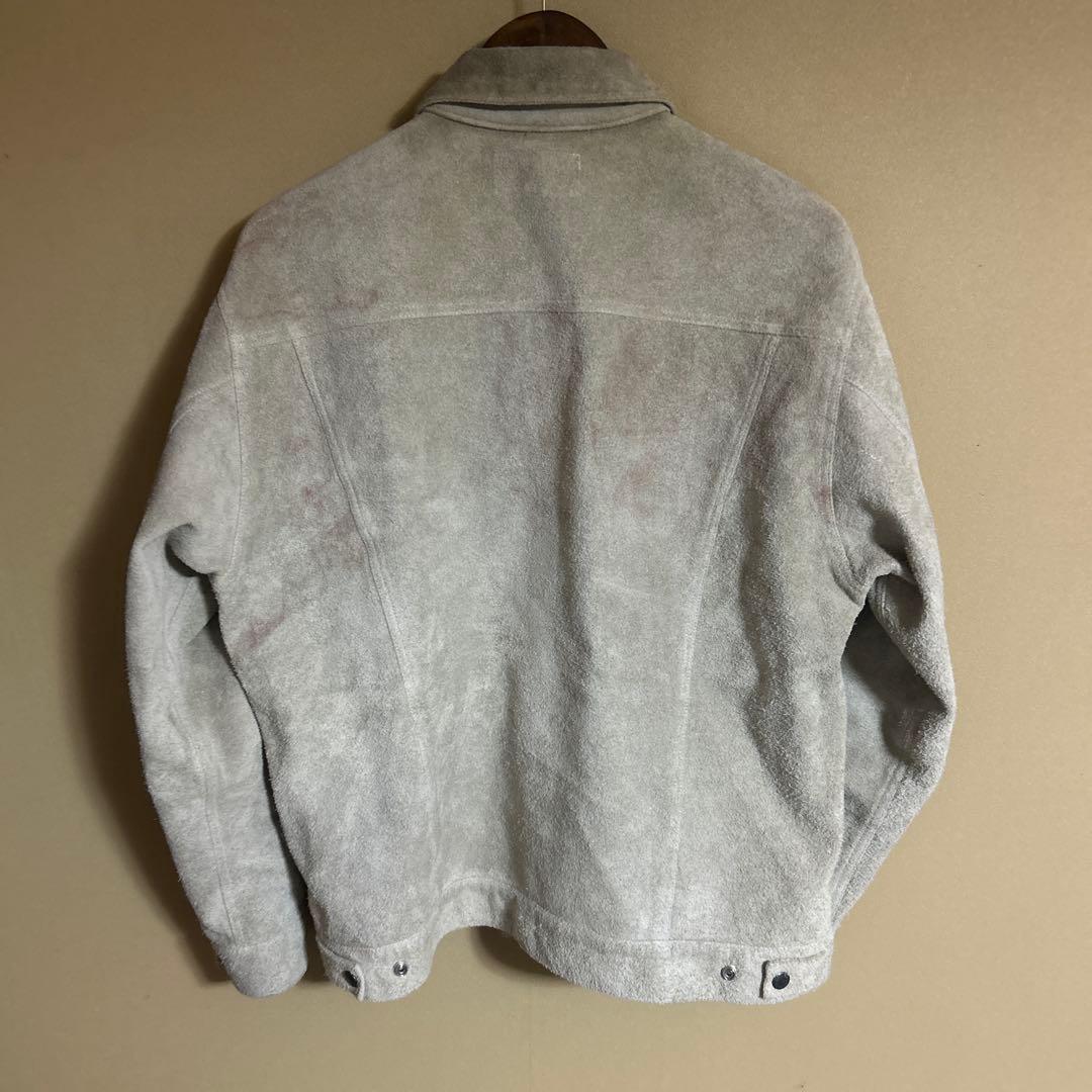ジャケット・アウター wacko maria SUEDE LEATHER TRUCKERJACKET