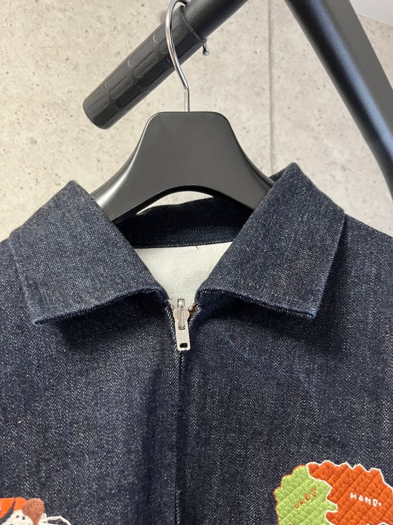 TWO FACE FUKUOKA 限定 インディゴデニムベトジャン XL