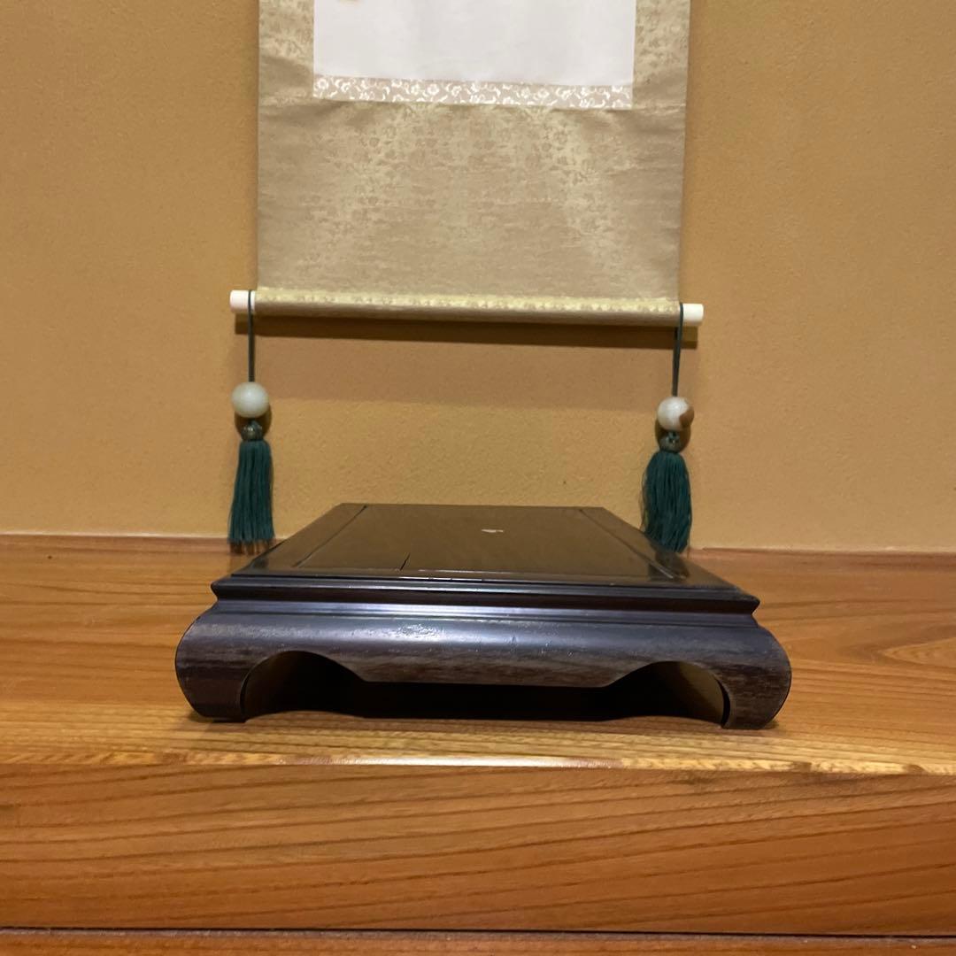 【唐木】[高級] 花台 盆栽台 飾り台 ビンテージ品