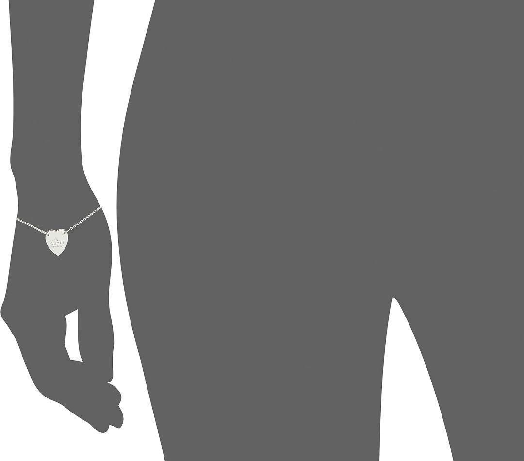 GUCCI グッチ ブレスレット 223513-J8400 ハートロゴプレート