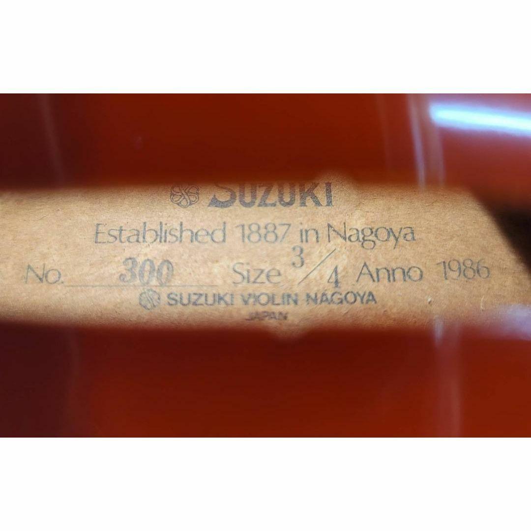 SUZUKI バイオリン No.300 3/4 Anno 1986年