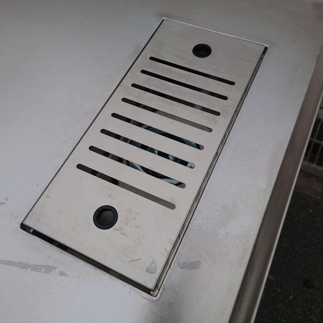 未使用 業務用 シンク付 ステンレス 作業台 水切り台 調理台