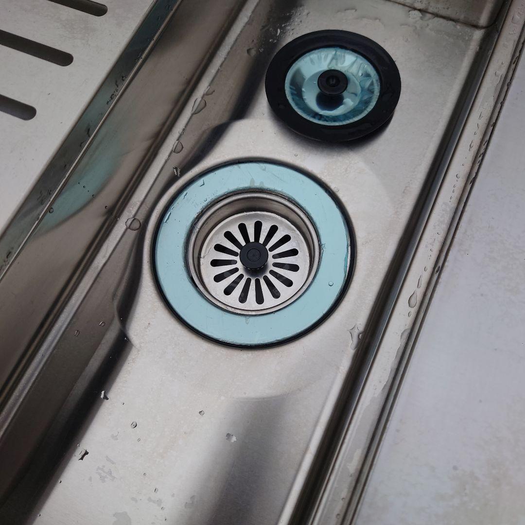 未使用 業務用 シンク付 ステンレス 作業台 水切り台 調理台