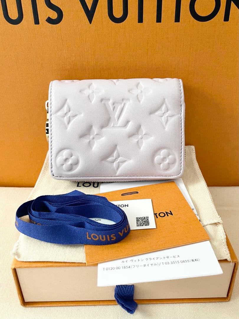 25AW 限定 RFID 正規品 ルイヴィトン ポルトフォイユ ルー クッサン