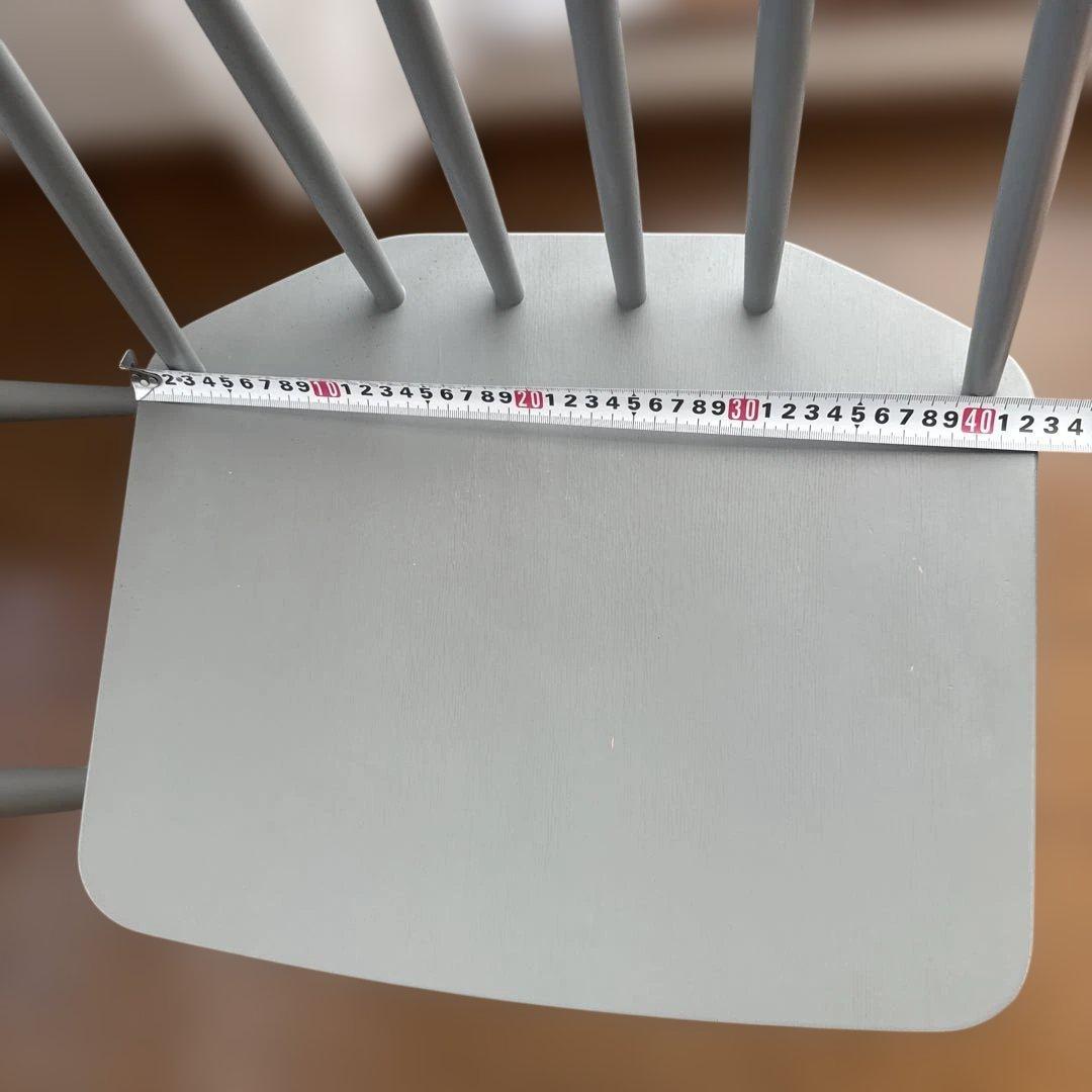 北欧デンマーク HAY ダイニングチェア J77 グレー　A ※2脚あり