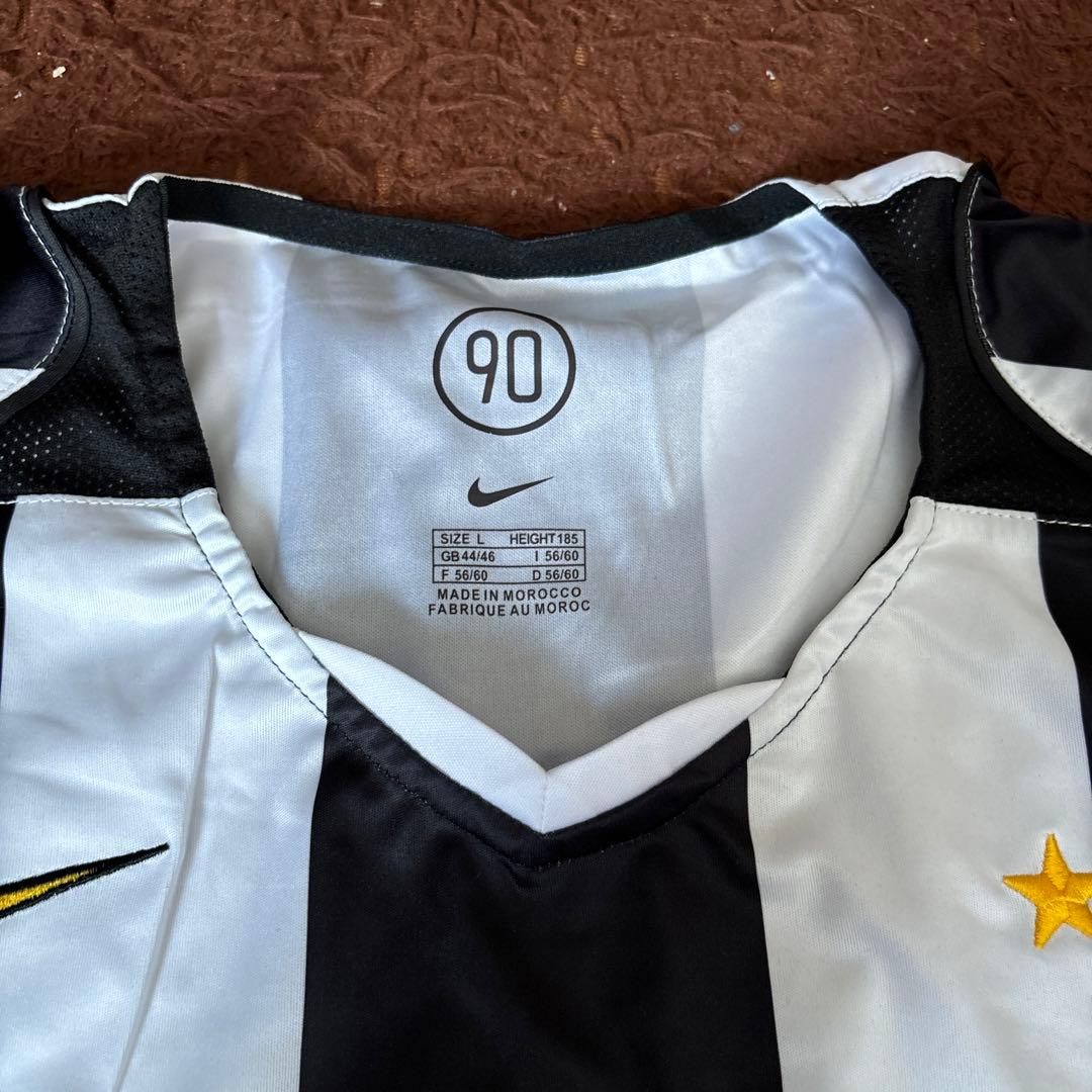 セリエA ユベントス 2004-2005 ホーム サッカージャージ L